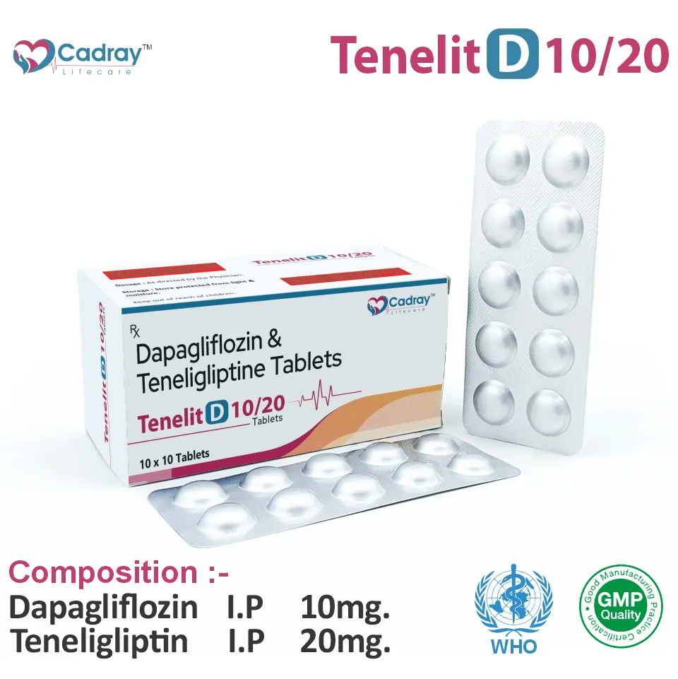 Dapagliflozin Teneligliptin Anti-Diabetic Tablet Supplier India